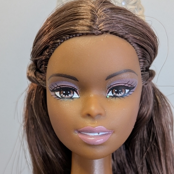 Barbie | 2005 Rapunzel's Wedding Black AA Barbie, 1994 & 1999 Gowns - Picture 3 of 15